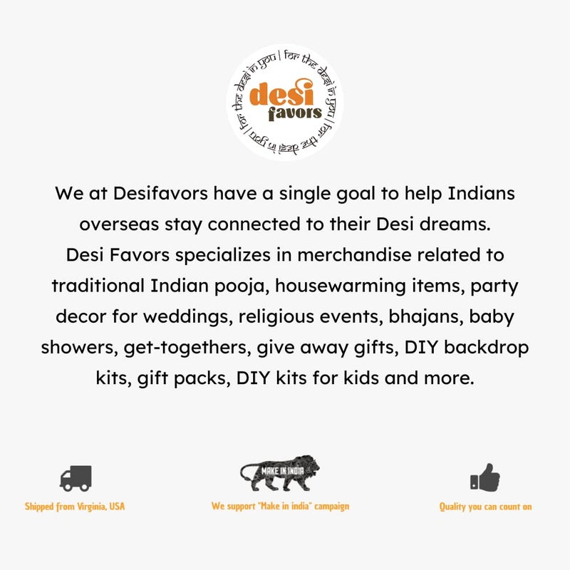 Desi Favors Small Diya Shaped Paper Cutouts | Home Traditional Festive Wedding, Mehendi, Happy Diwali, Decor | Diya Diwali Craft Backdrop Decorations | Indoor & Outdoor | 3.54x3.54 Inch (Pack of 15) - Image 5